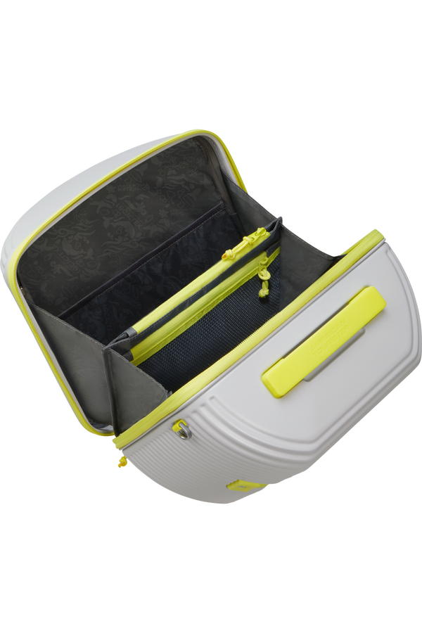 American Tourister Rollio Beauty Case  Light Grey/Lime American Tourister Rollio Beauty Case  Light Grey/Lime