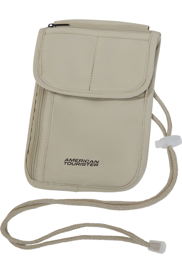 American Tourister American Tourist. Ta RFID Security Neck Pouch  Sand