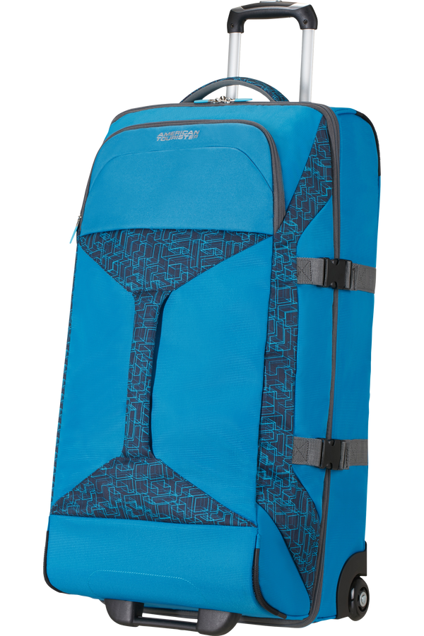 American Tourister Road Quest Borsone con ruote L Bluestar Print
