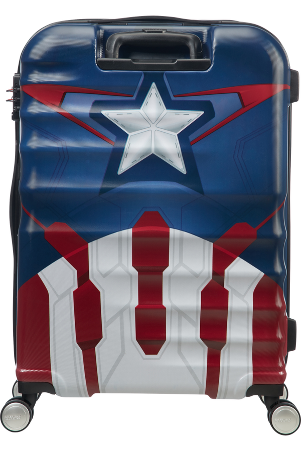 American Tourister Wavebreaker Disney Spinner 67cm  Captain America Close-Up