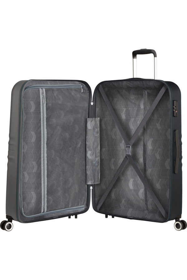 American Tourister Wavetwister Spinner TSA 77cm  Universe Black