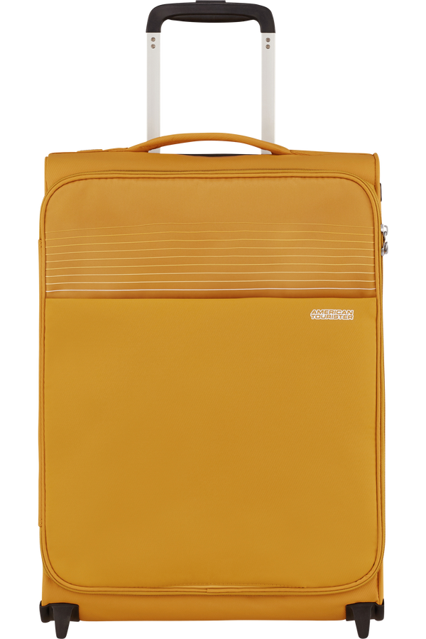 American Tourister Lite Ray Upright TSA 55cm  Golden Yellow
