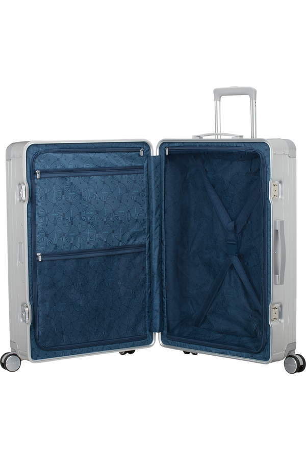 American Tourister Soundbox Alu Spinner TSA 77cm  Silver American Tourister Soundbox Alu Spinner TSA 77cm  Silver