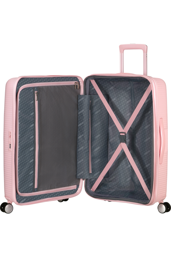 American Tourister SoundBox Spinner TSA Expandable 67cm  Pastel Pink American Tourister SoundBox Spinner TSA Expandable 67cm  Pastel Pink
