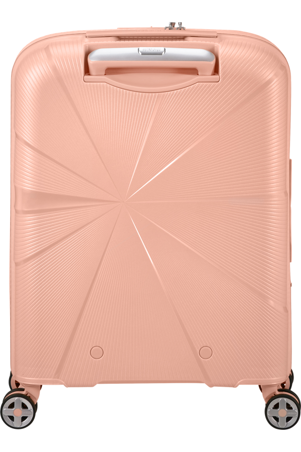 American Tourister StarVibe Spinner Expandable TSA 55cm  Metallic Peach American Tourister StarVibe Spinner Expandable TSA 55cm  Metallic Peach