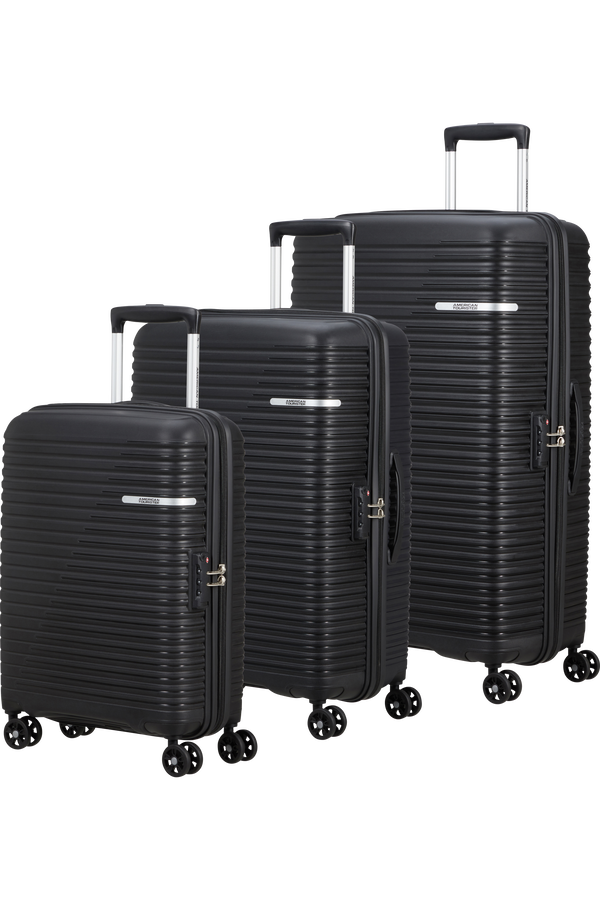 American Tourister Liftoff 3 PC Set A  Nero