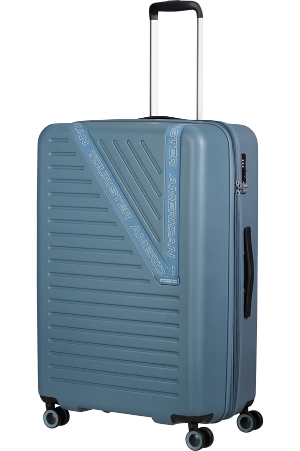 American Tourister Dynabelt Spinner EXP TSA 77cm  Rainstorm Blue