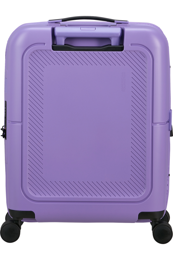 American Tourister DashPop Spinner Expandable TSA 55cm Violet Purple American Tourister DashPop Spinner Expandable TSA 55cm Violet Purple