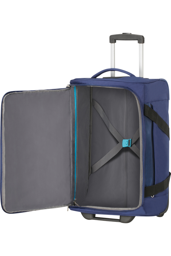 American Tourister Heat Wave Duffle with Wheels 55cm  Combat Navy
