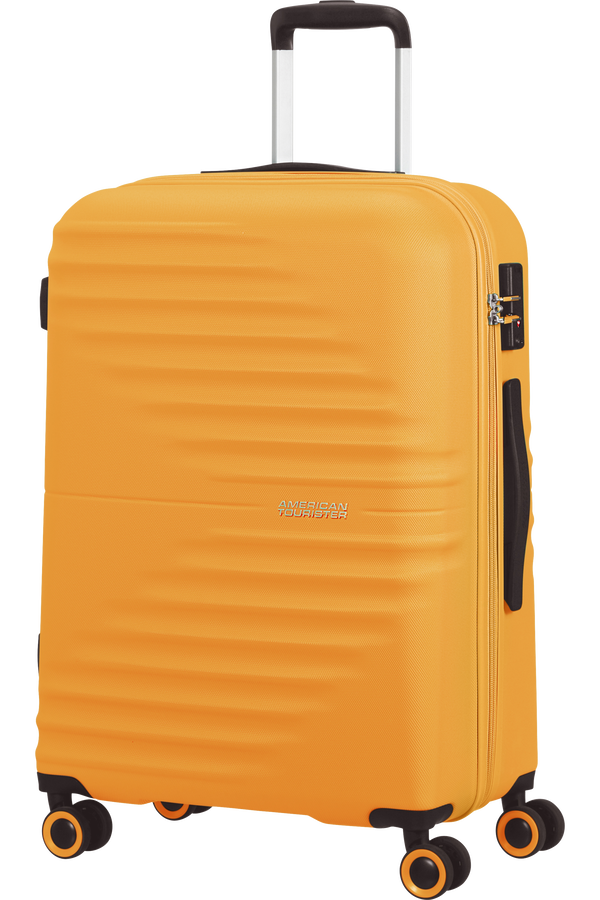 American Tourister Wavetwister Spinner TSA 66cm  Sunset Yellow