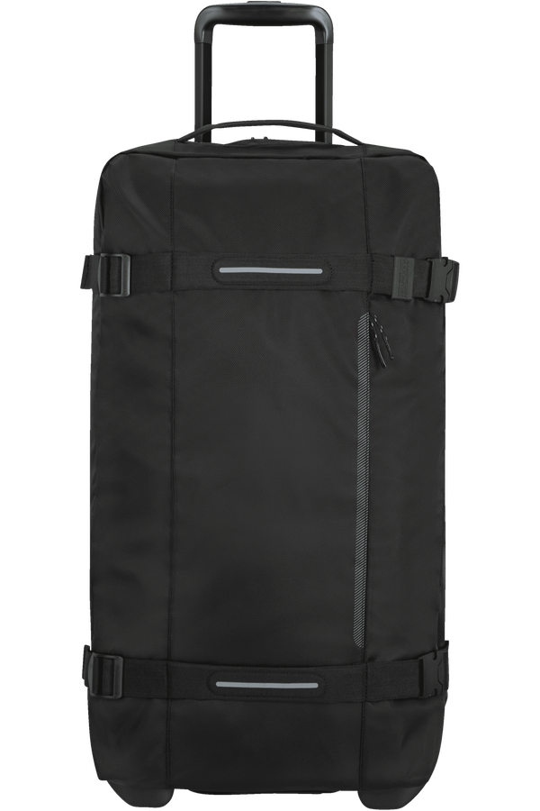 American Tourister Urban Track Duffle with Wheels M  Asphalt Black