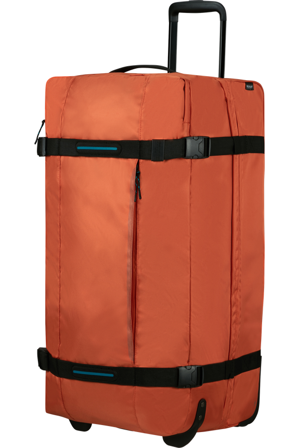 American Tourister Urban Track Duffle with Wheels L  Radiant Orange American Tourister Urban Track Duffle with Wheels L  Radiant Orange