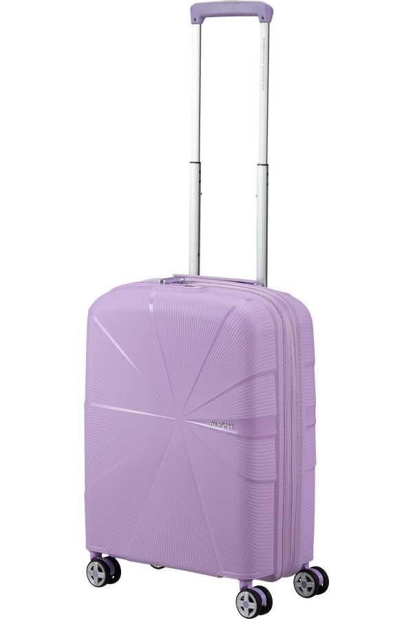 American Tourister Starvibe Spinner Expandable TSA 55cm Digital Lavender American Tourister Starvibe Spinner Expandable TSA 55cm Digital Lavender