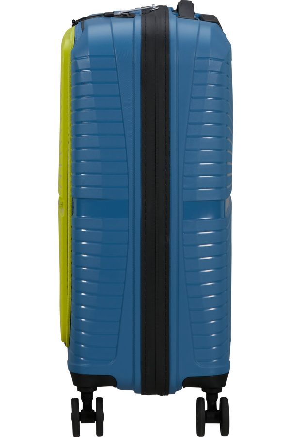 American Tourister Airconic Spinner Frontloader 15.6' 55cm  Coronet Blue/Lime American Tourister Airconic Spinner Frontloader 15.6' 55cm  Coronet Blue/Lime