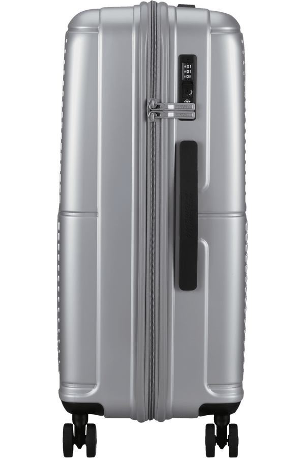 American Tourister Geopop Spinner 67/24 Tsa. 67cm  Metallic Silver