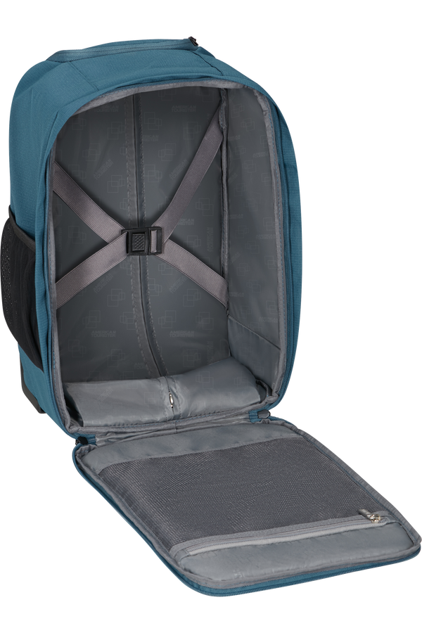 American Tourister Take2cabin Backpack with Wheels S  Harbor Blue American Tourister Take2cabin Backpack with Wheels S  Harbor Blue