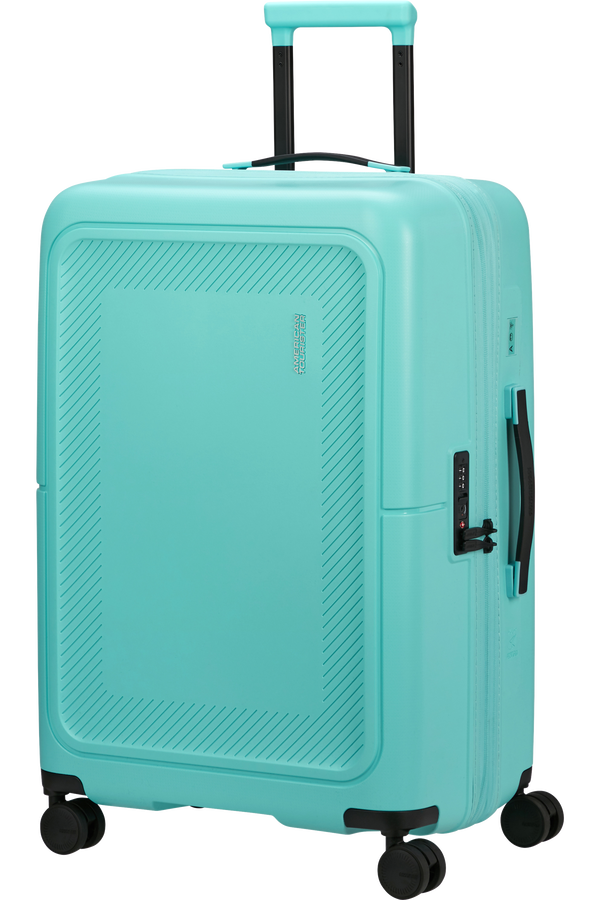 American Tourister DashPop Spinner Expandable TSA 67cm Aqua Sky