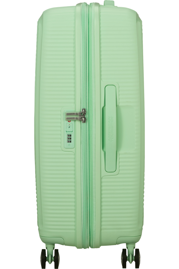 American Tourister SoundBox Spinner TSA Expandable 67cm  Pastel Green American Tourister SoundBox Spinner TSA Expandable 67cm  Pastel Green