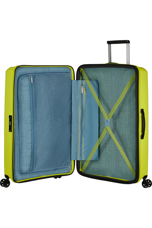 American Tourister Aerostep Spinner 77/28 Exp Tsa 77cm  Light Lime American Tourister Aerostep Spinner 77/28 Exp Tsa 77cm  Light Lime