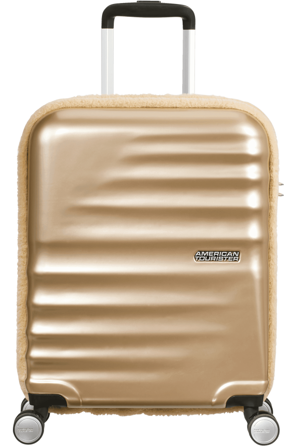 American Tourister Wavebreaker Spinner Fur 55cm Pearl Bronze