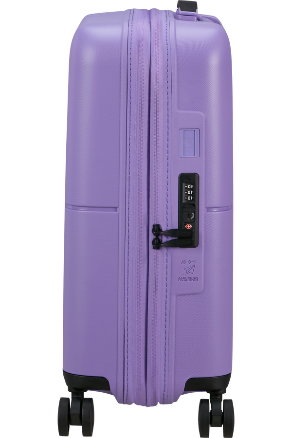 American Tourister DashPop Spinner Expandable TSA 55cm Violet Purple American Tourister DashPop Spinner Expandable TSA 55cm Violet Purple
