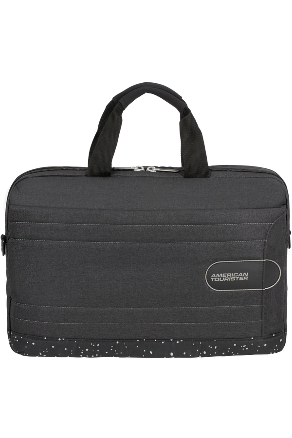 American Tourister Sonicsurfer Laptop Bag  15.6inch Black Speckle