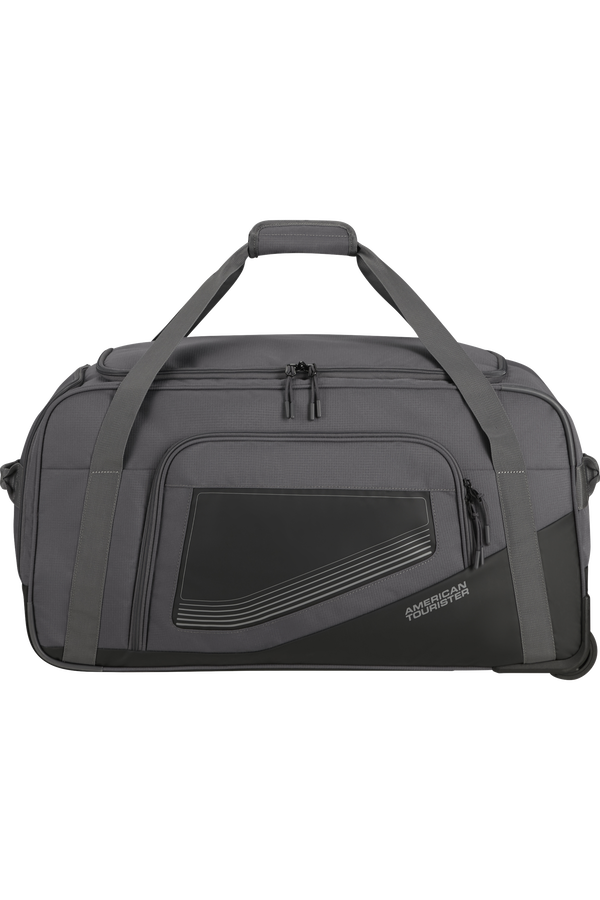 American Tourister City Racer Duffle with Wheels M  Nero
