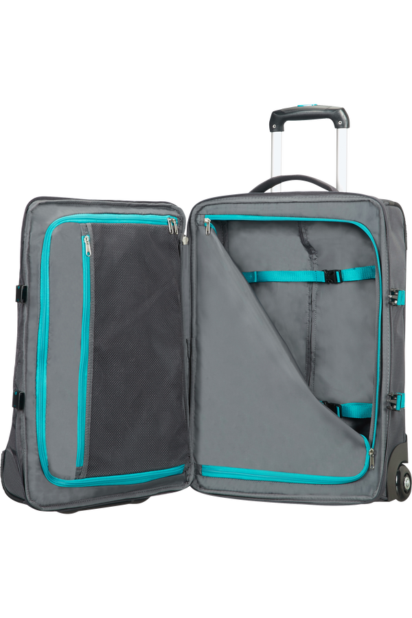 American Tourister Road Quest Borsone con ruote 55X40X20cm  Grey/Turquoise