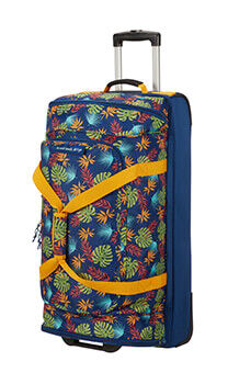 American Tourister Alltrail Duffle with Wheels L  Tropical Leaves
