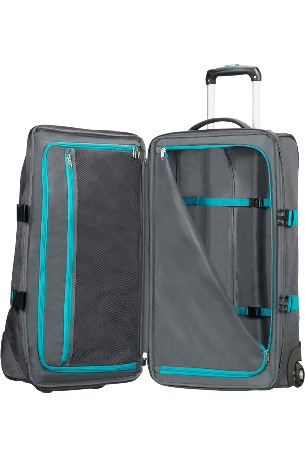 American Tourister Road Quest Borsone con ruote M  Grey/Turquoise