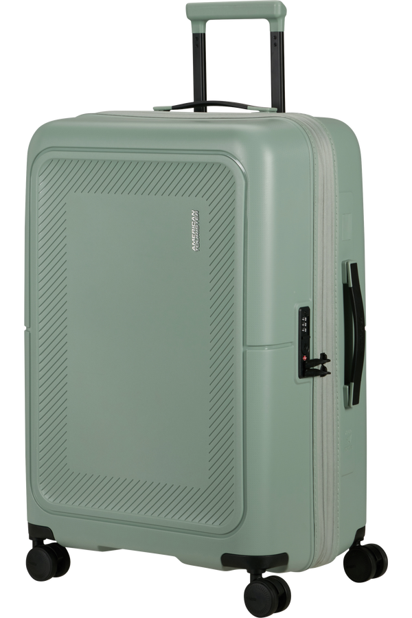 American Tourister DashPop Spinner Expandable TSA 67cm  Iceberg Green