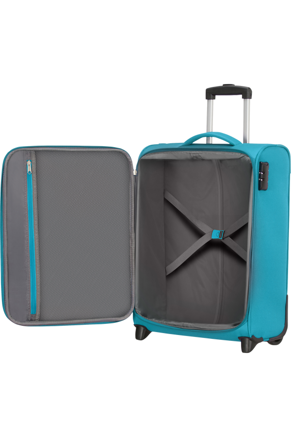 American Tourister Heat Wave Upright 55cm  Sporty Blue