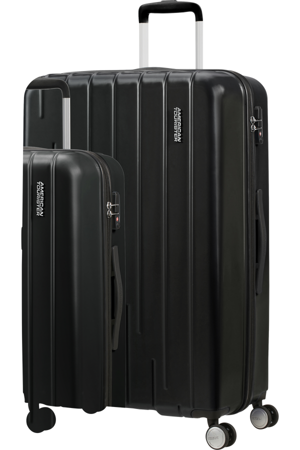 American Tourister Skynex 3 PC Set A  Onyx Black