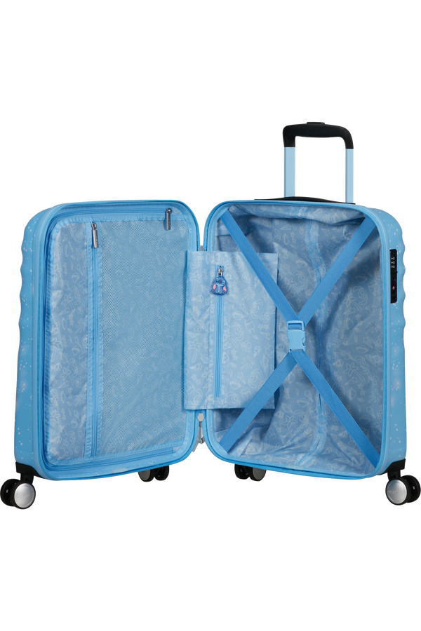 Disney Wavebreaker 55cm Bagagli a mano | American Tourister Disney Wavebreaker Spinner TSA Disney Fl 55cm  Stitch Universe