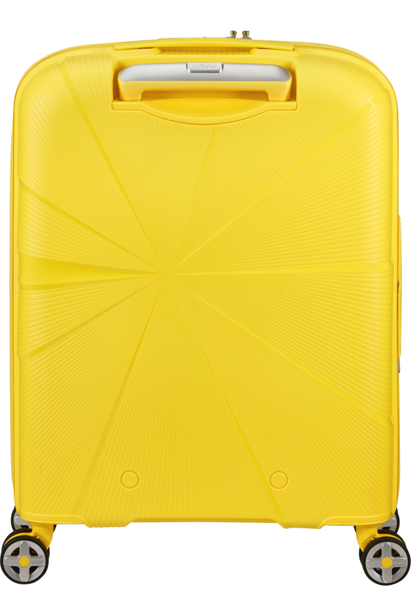 American Tourister Starvibe Spinner Expandable TSA 55cm Electric Lemon