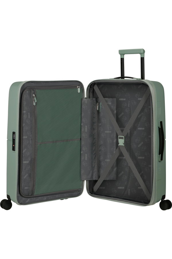 American Tourister DashPop Spinner Expandable TSA 67cm  Iceberg Green