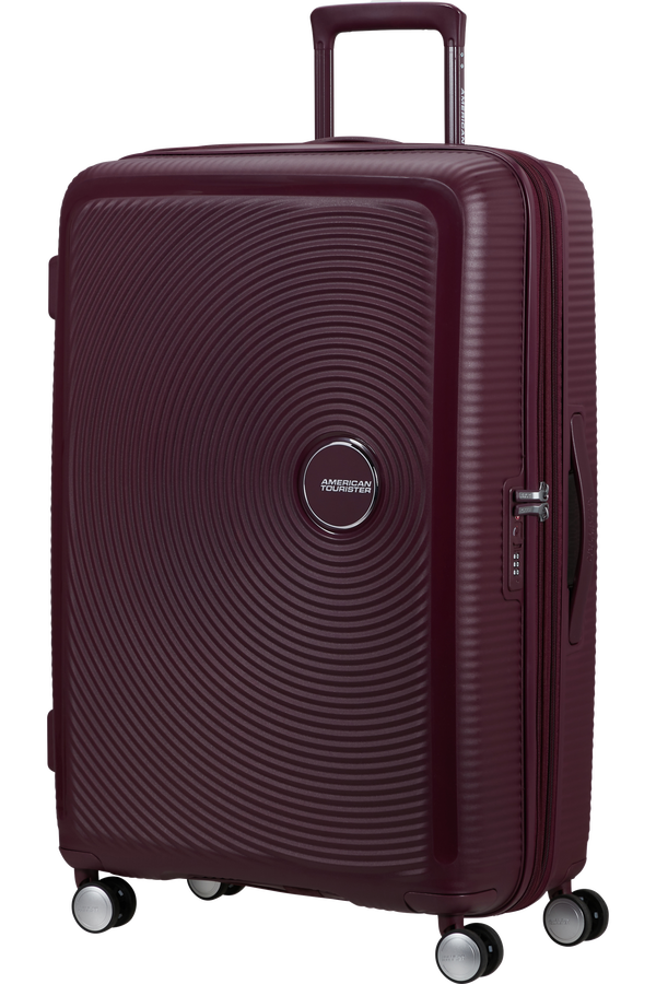 American Tourister SoundBox Spinner TSA Expandable 77cm  Wild Cherry