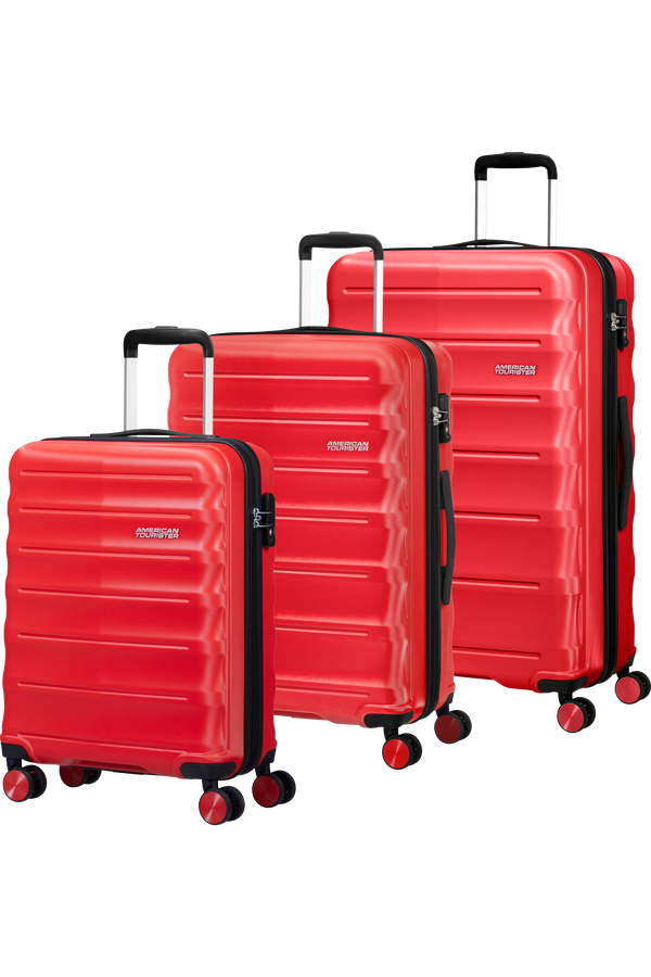 American Tourister Speedlink 3 PC Set A  Rosso