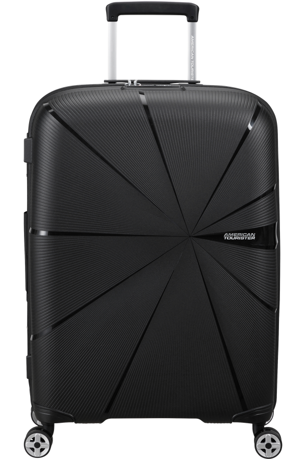American Tourister Starvibe Spinner Expandable TSA 67cm Nero