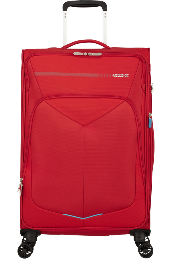 American Tourister Summerfunk Spinner Exp TSA 67cm Rosso