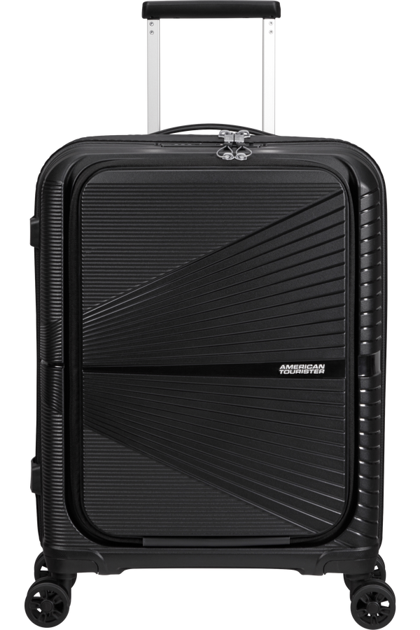 American Tourister Airconic Spinner Frontloader 15.6' 55cm  Onyx Black