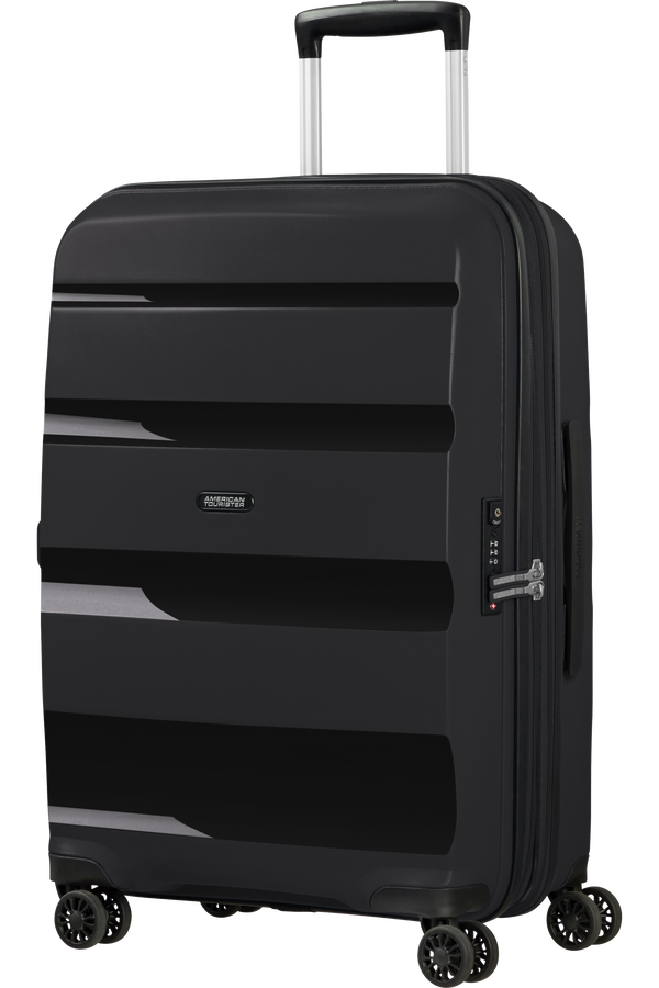 American Tourister Bon Air Dlx Spinner TSA Expandable 66cm  Nero American Tourister Bon Air Dlx Spinner TSA Expandable 66cm  Nero