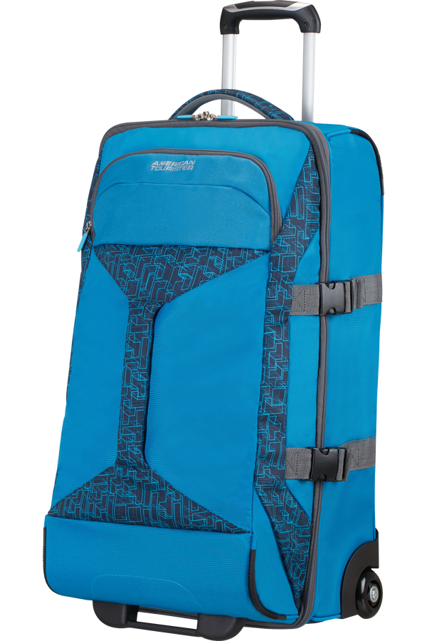 American Tourister Road Quest Borsone con ruote M Bluestar Print
