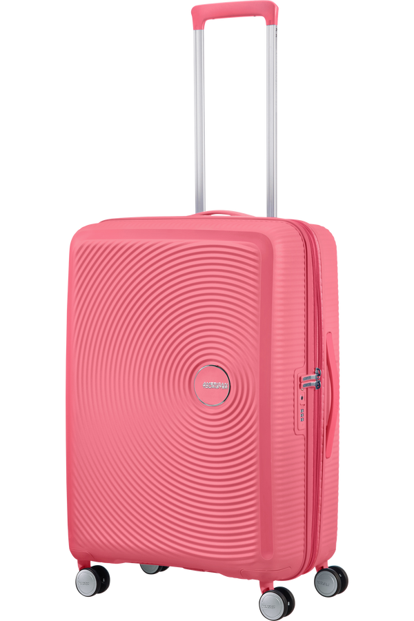 American Tourister Soundbox Spinner Expandable 67cm  Sun Kissed Coral