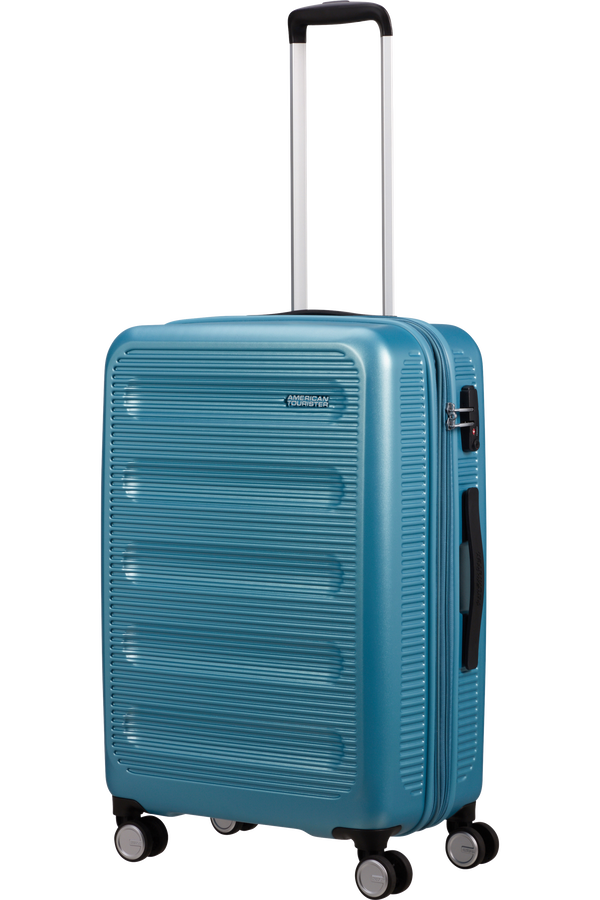 American Tourister Astrobeam Spinner EXP TSA 67cm  Icy Aqua