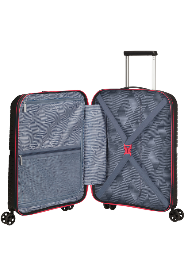 American Tourister Airconic Spinner Neon 55cm  Black/Paradise Pink