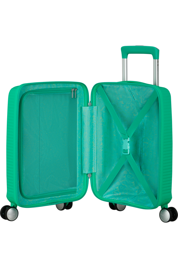 American Tourister Soundbox Mini Spinner 47cm  Bright Green American Tourister Soundbox Mini Spinner 47cm  Bright Green