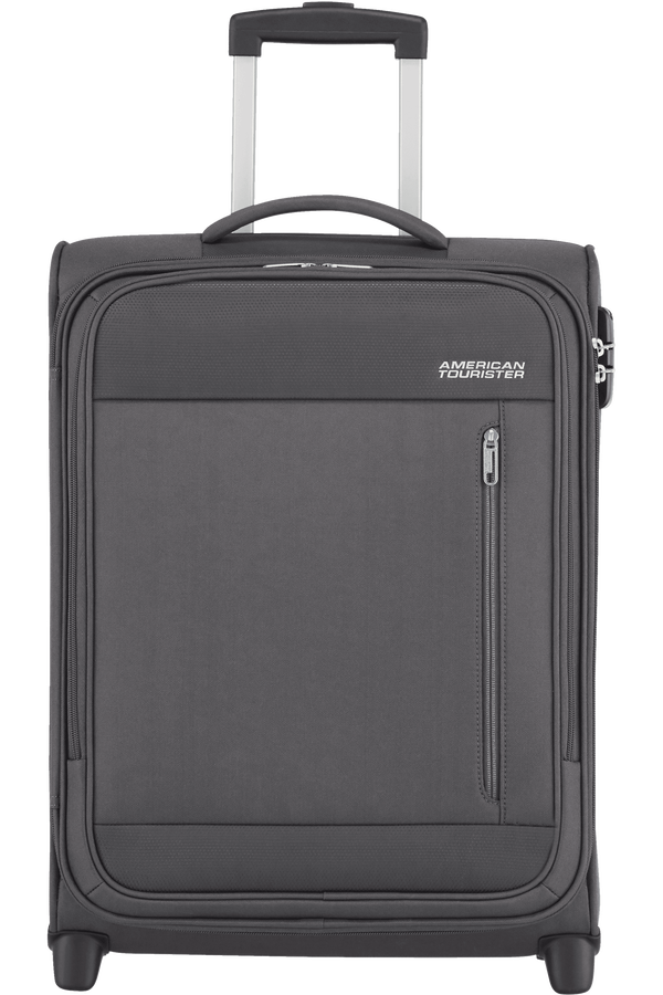 American Tourister Heat Wave Upright 55cm  Charcoal Grey