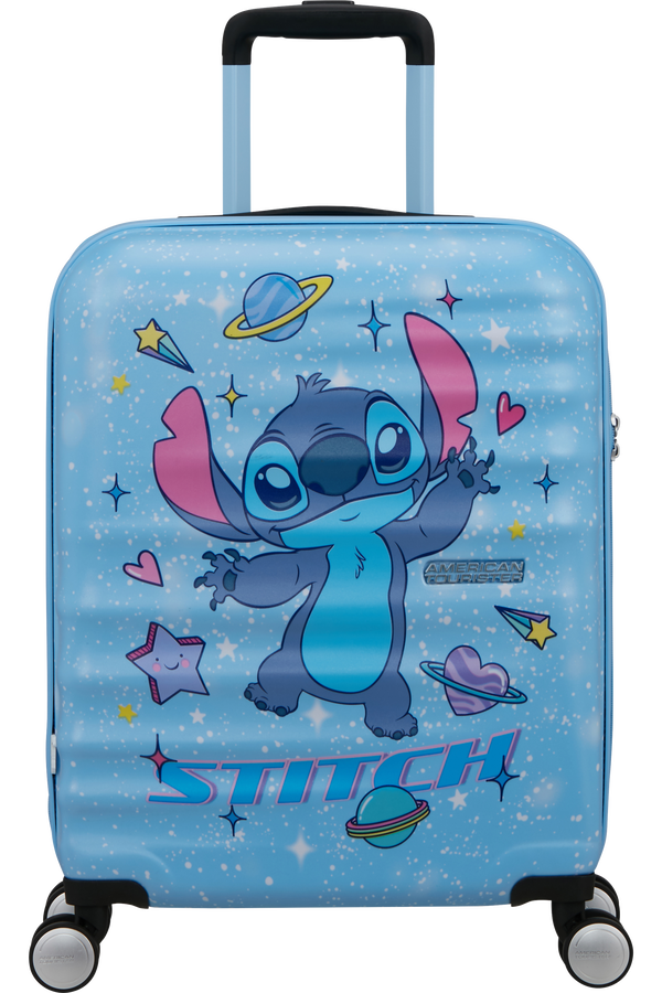 Disney Wavebreaker 55cm Bagagli a mano | American Tourister Disney Wavebreaker Spinner TSA Disney Fl 55cm  Stitch Universe