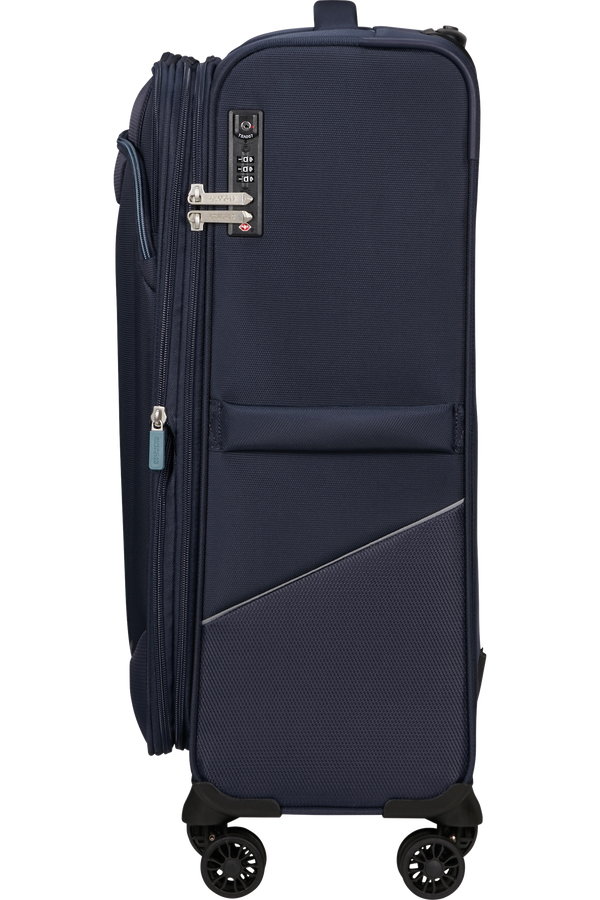 American Tourister SummerRide Spinner M EXP TSA 69cm Navy American Tourister SummerRide Spinner M EXP TSA 69cm Navy